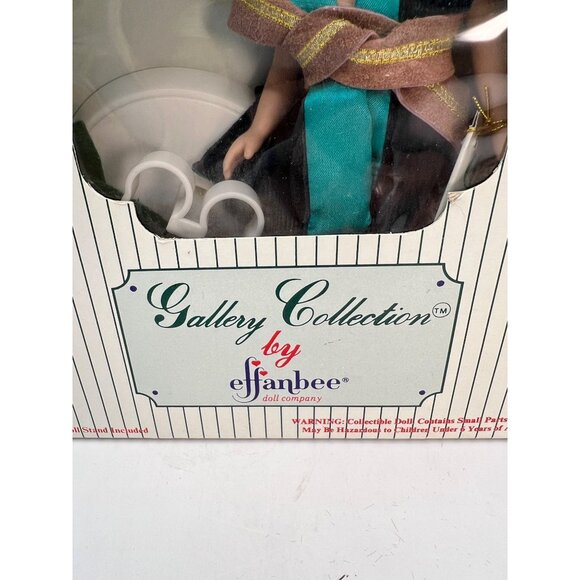 Effanbee Doll Story Book Series Peter Pan Doll W/ Stand Gallery Collection - Picture 3 of 3